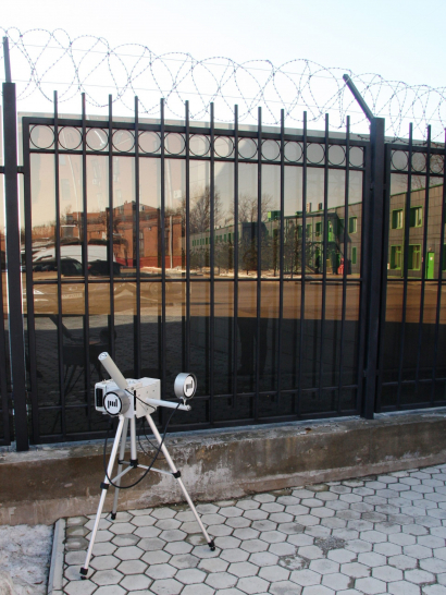 Мобильный комплекс для демонстрации работы охранных периметровых датчиков